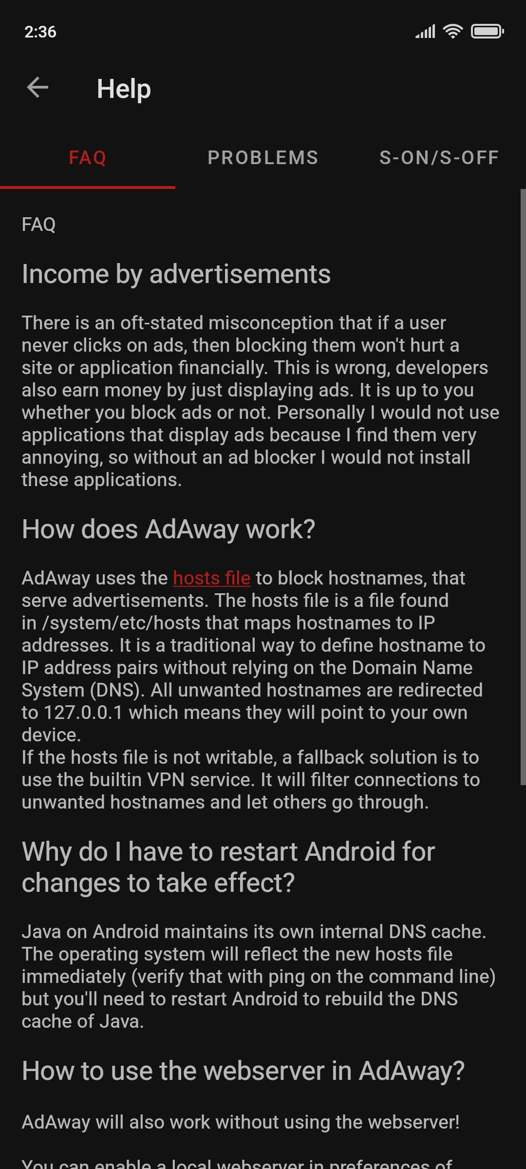 AdAway VPN 设置